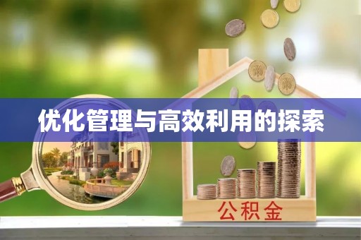 静安优化管理与高效利用的探索