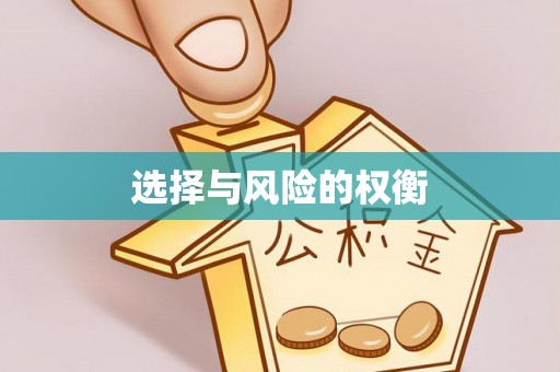 静安选择与风险的权衡